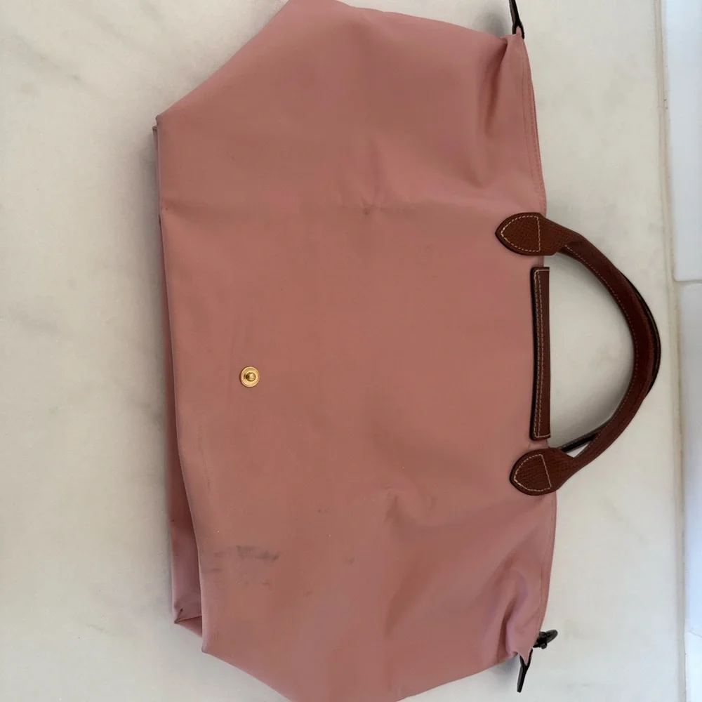 Longchamp LE PLIAGE ORIGINAL M TOTE BAG Pink Tea
